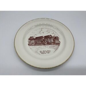 Vintage First Baptist Church Chickasha OK Sunday School Plate WW Art Studios